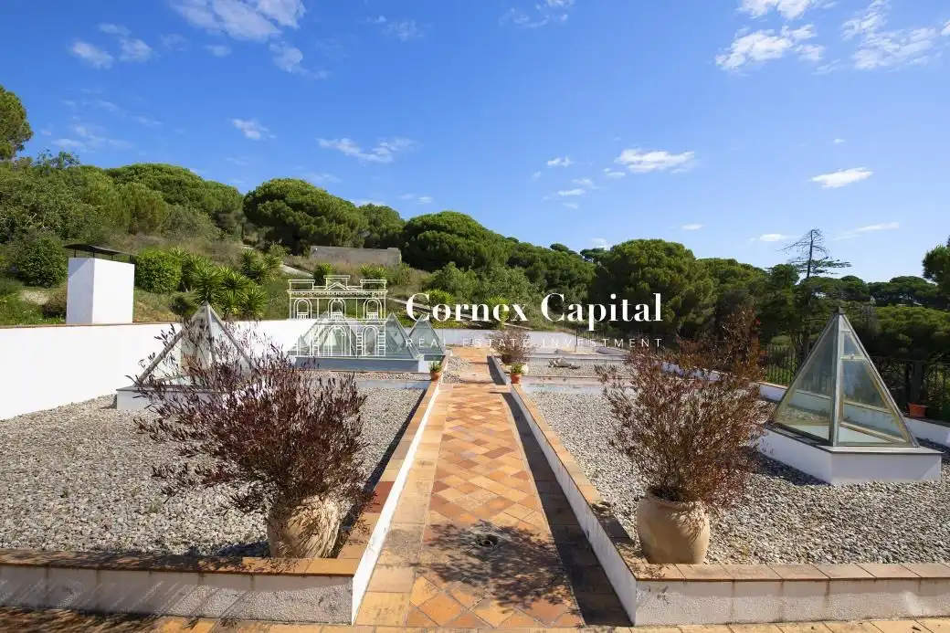 Garten von Country house zum Verkauf in Sant Andreu de Llavaneres mit Privatgarten, Terrasse und Schwimmbad