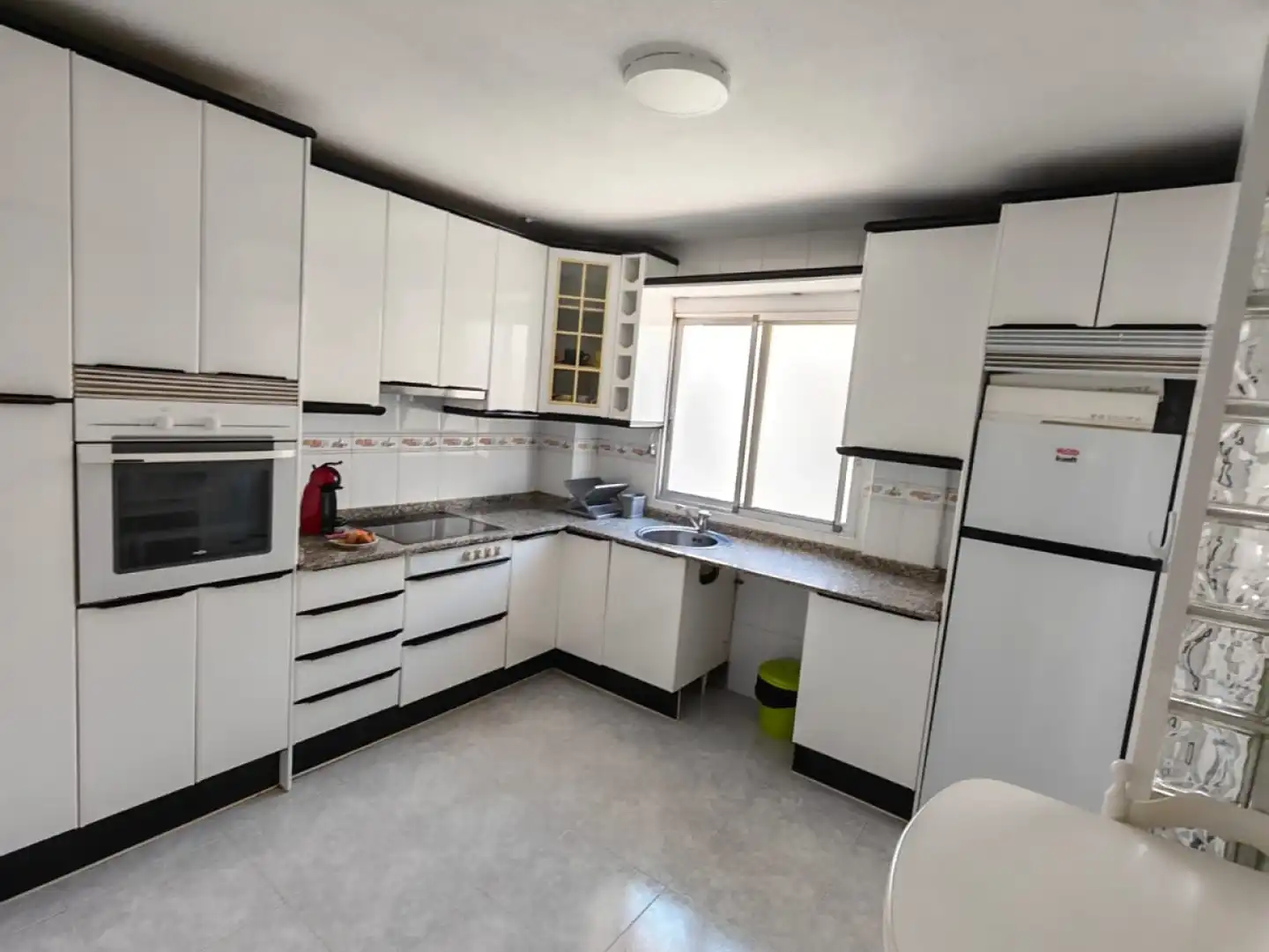 Kitchen of Flat for rent in Murcia  with Furnished, Washing machine and Balcony