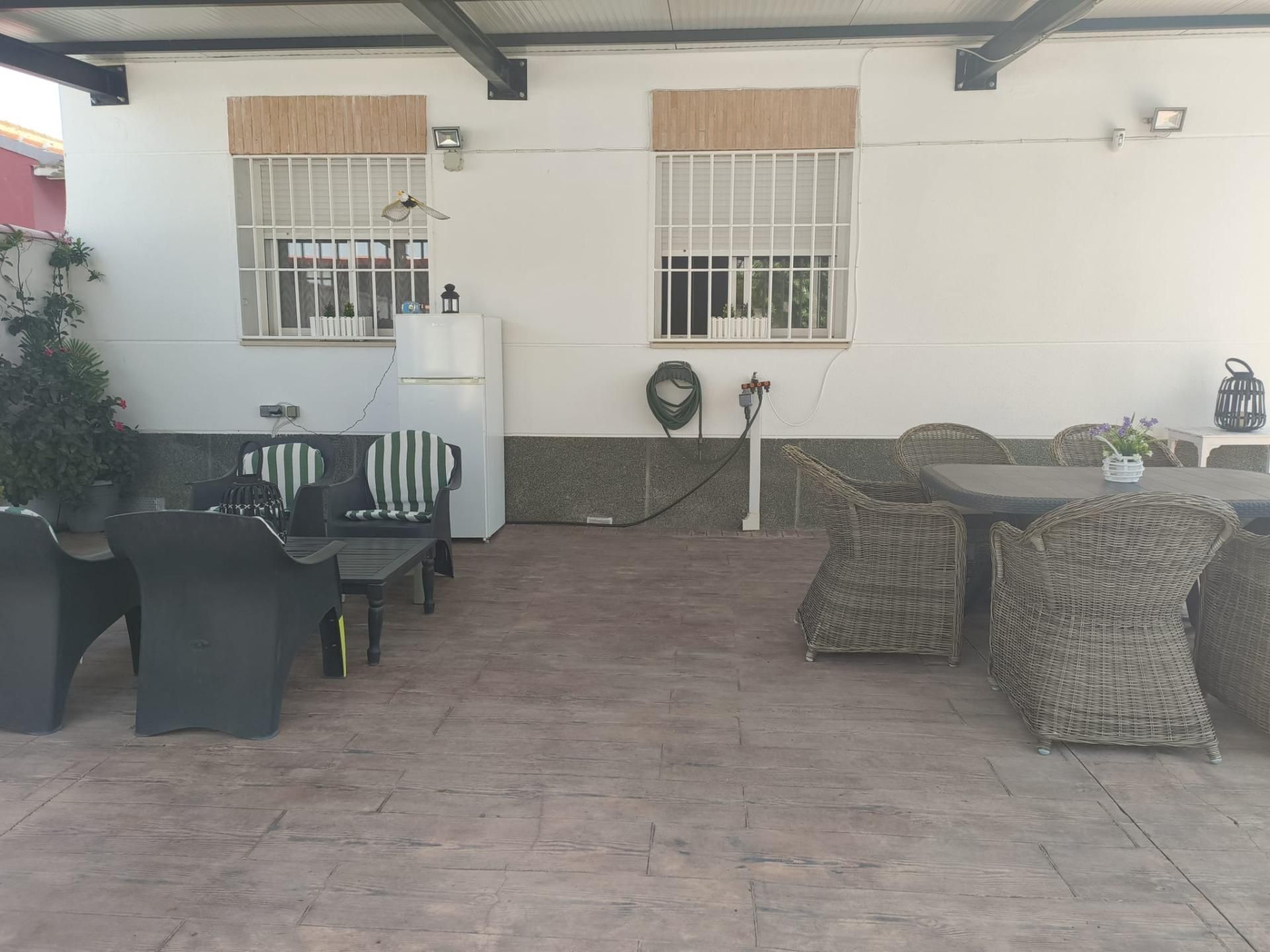 Terrassa de Casa o xalet en venda en Carmena amb Calefacció, Jardí privat i Traster