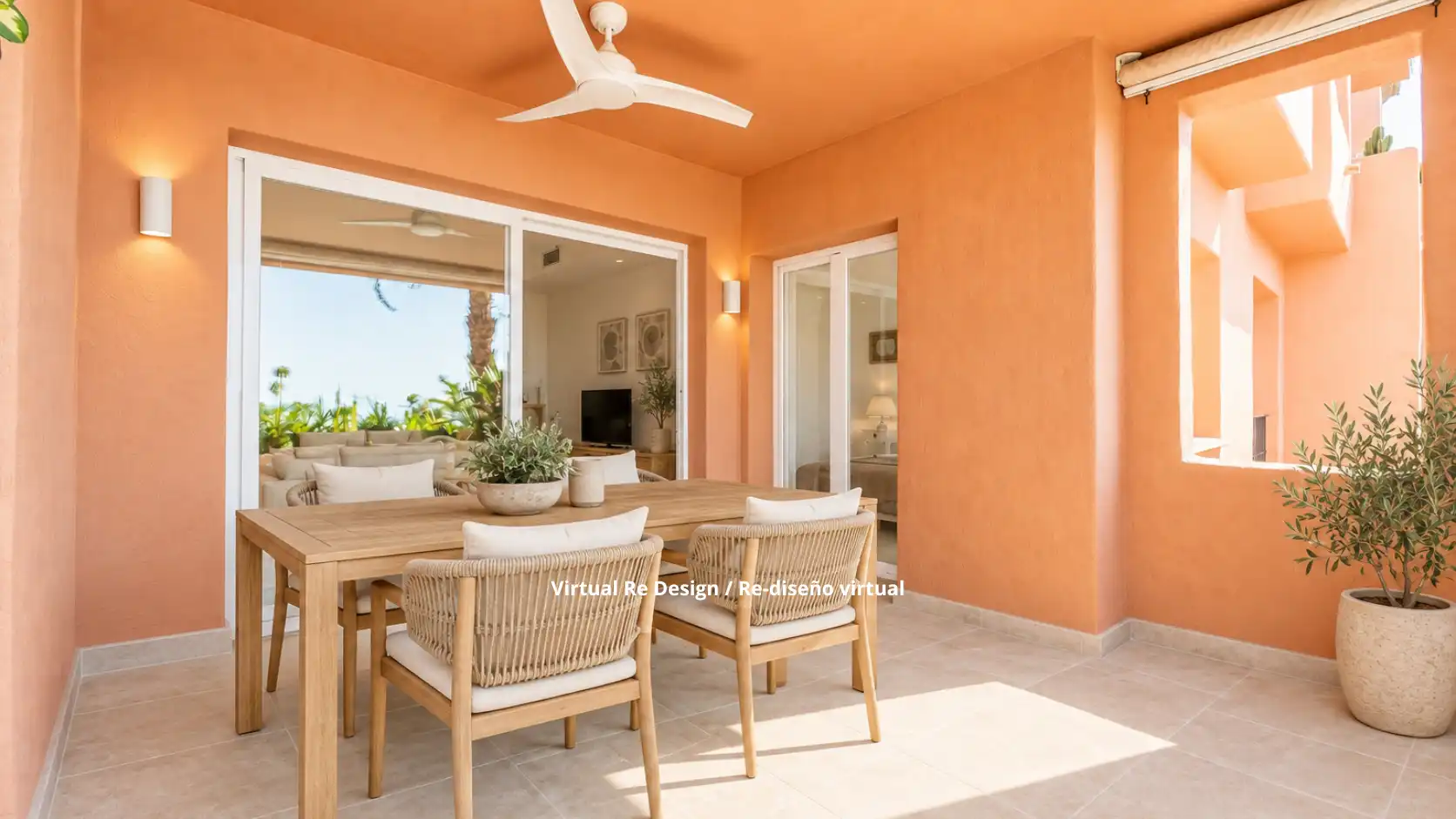Terraza de Apartamento en venta en Milla de Oro