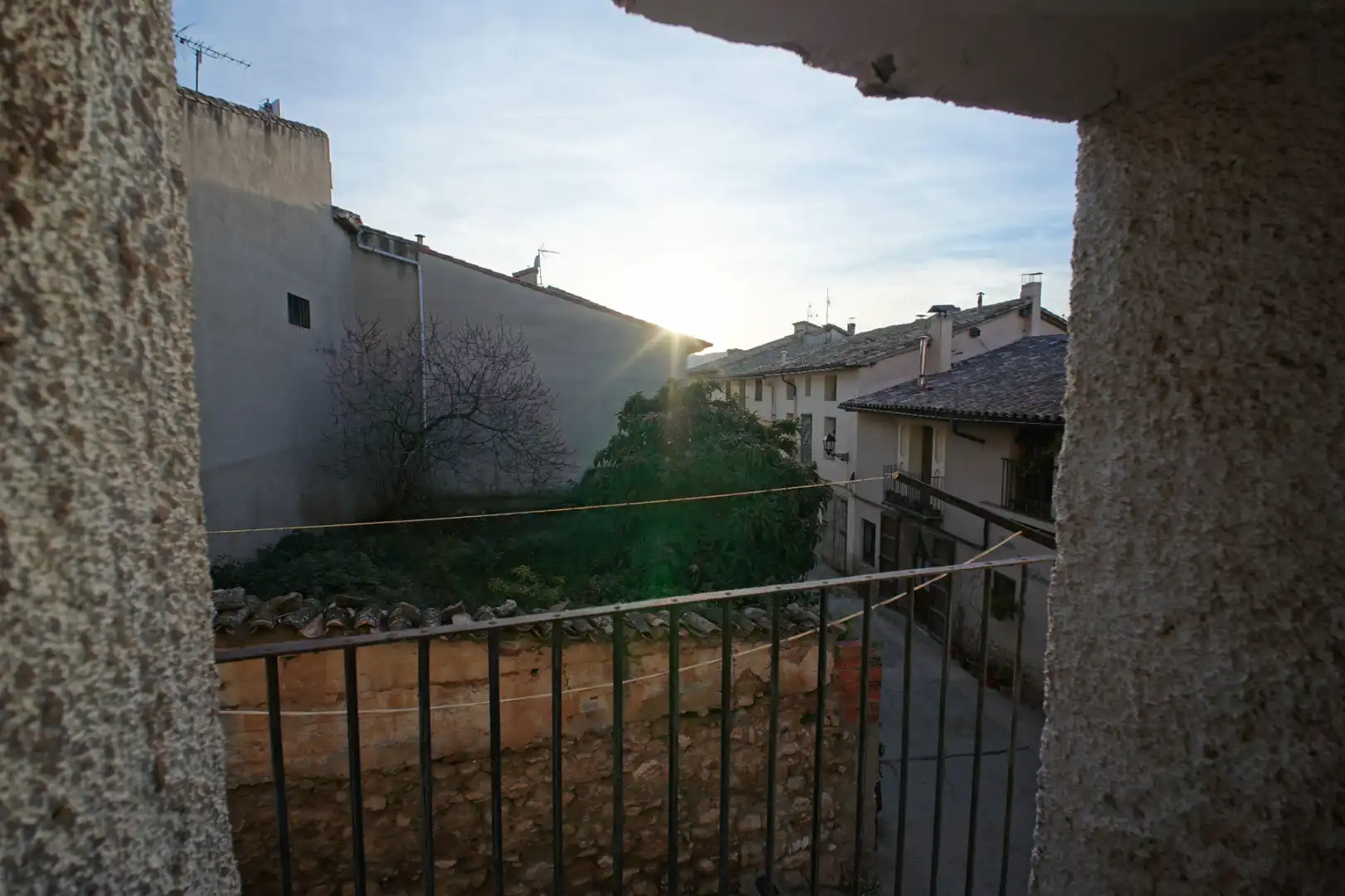 Vista exterior de Casa o chalet en venta en Peñarroya de Tastavins con Balcón