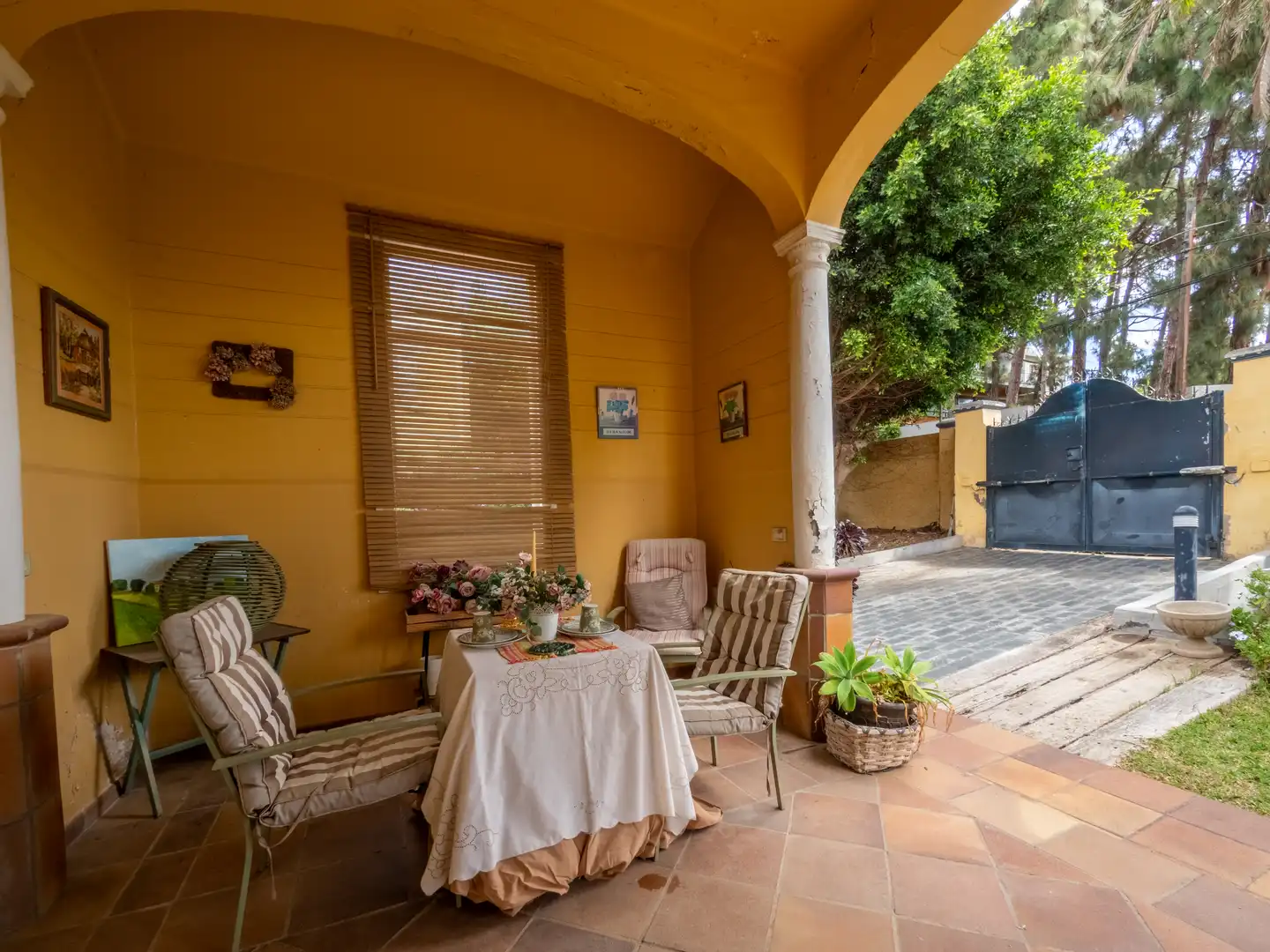 Terrasse von Haus oder Chalet zum Verkauf in Santa Brígida mit Privatgarten, Terrasse und Abstellraum