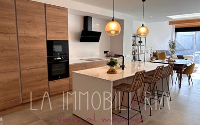 Kitchen of Single-family semi-detached for sale in Castellterçol  with Heating, Private garden and Oven