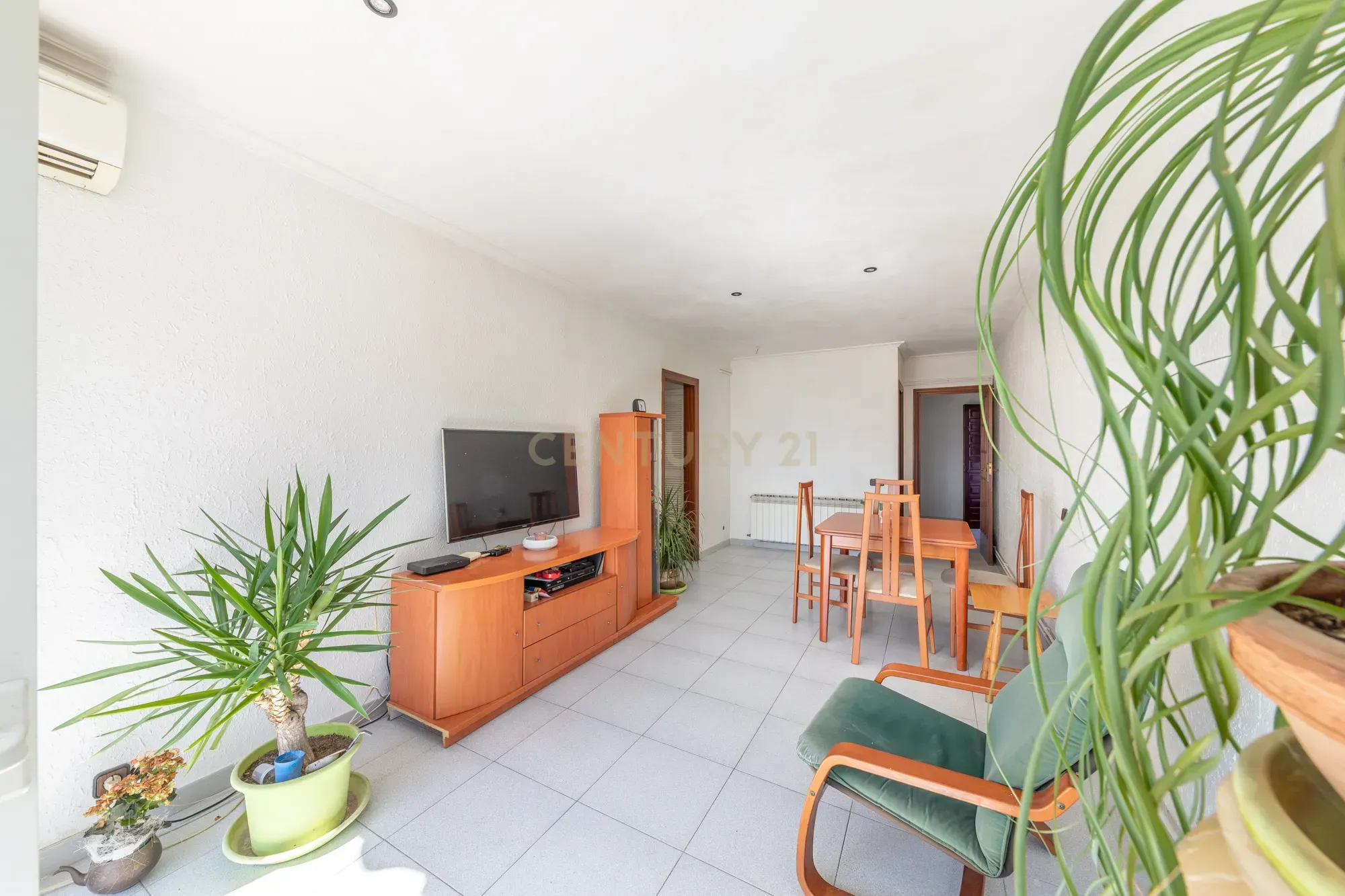 Sala d'estar de Apartament en venda en Lliçà d'Amunt amb Aire condicionat