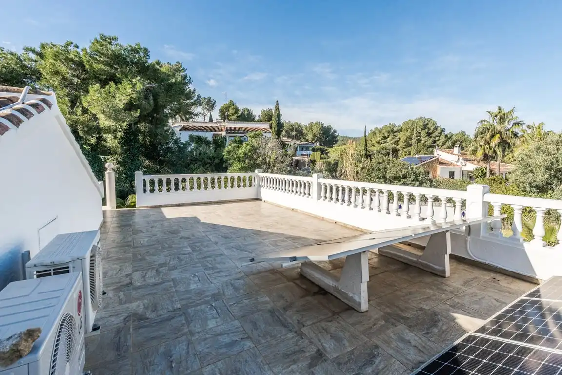 Terraza de Casa o chalet en venta en Jávea / Xàbia con Aire acondicionado, Jardín privado y Terraza