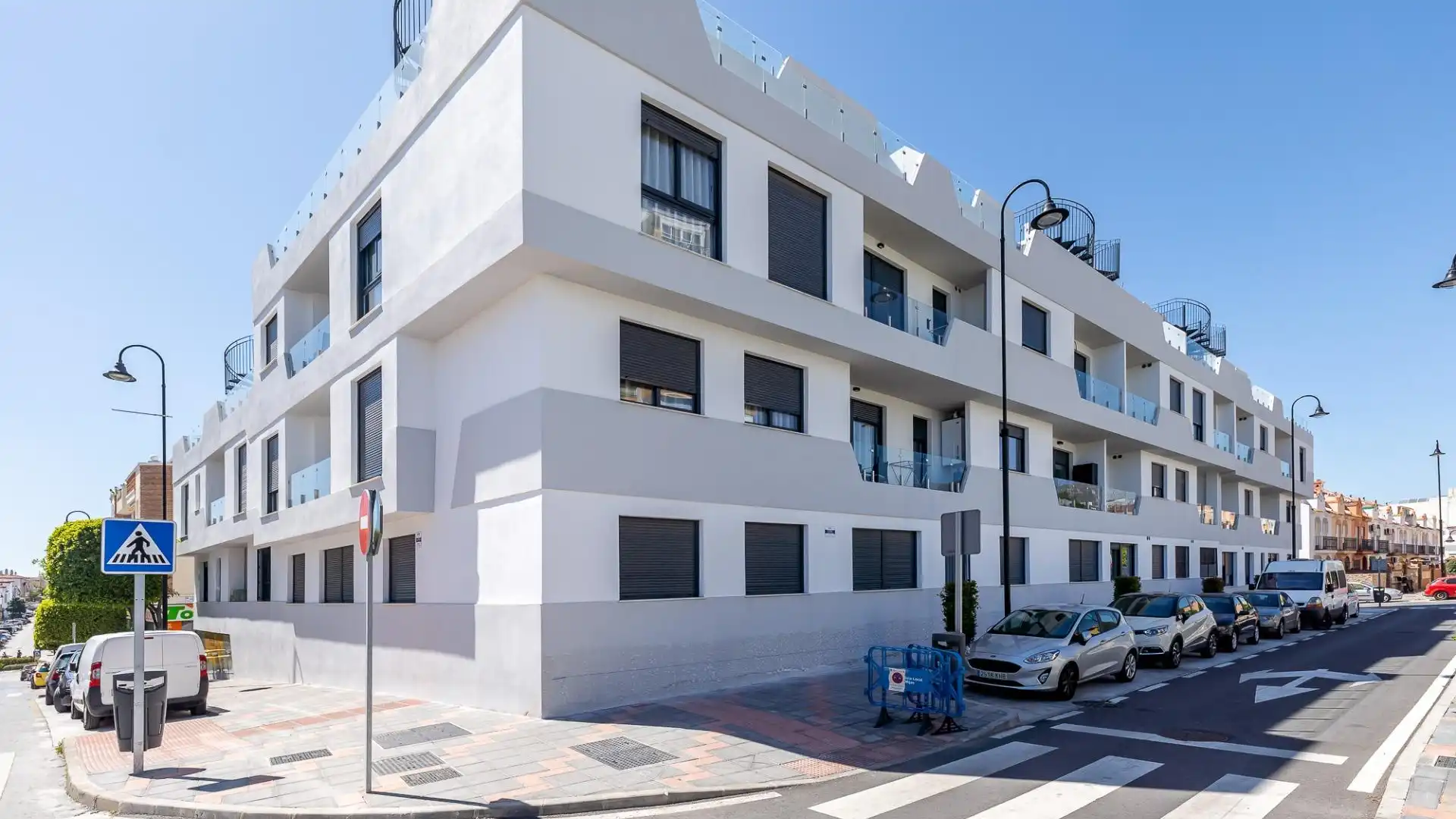 Vista exterior de Estudio de alquiler en Mijas con Aire acondicionado, Trastero y Amueblado