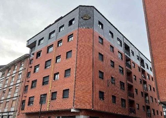 Exterior view of Flat for sale in Langreo  with Storage room and Furnished