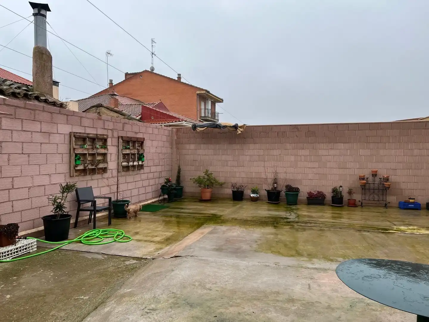 Terraza de Finca rústica en venta en Santa Cristina de la Polvorosa con Calefacción