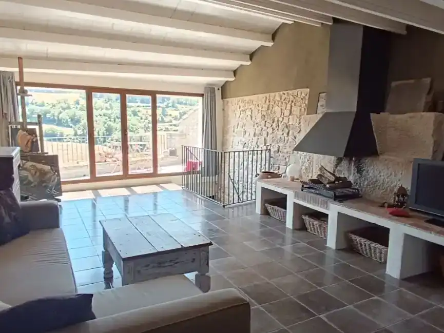 Sala d'estar de Casa adosada en venda en Passanant i Belltall, Tarragona