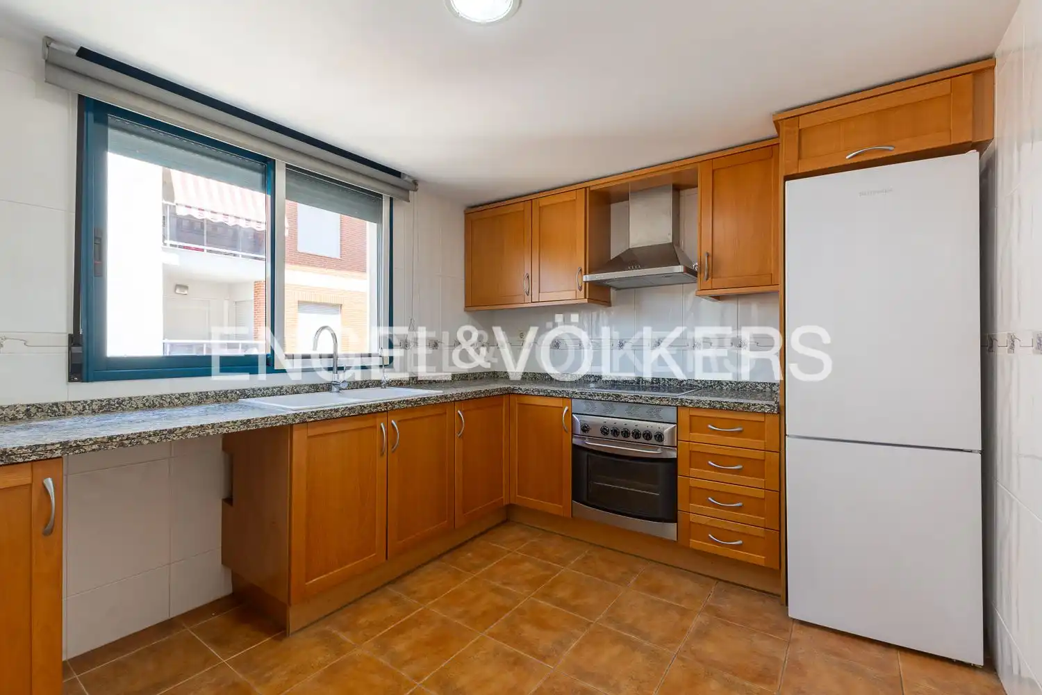 Kitchen of Flat for rent in El Real de Gandia  with Air Conditioner and Heating