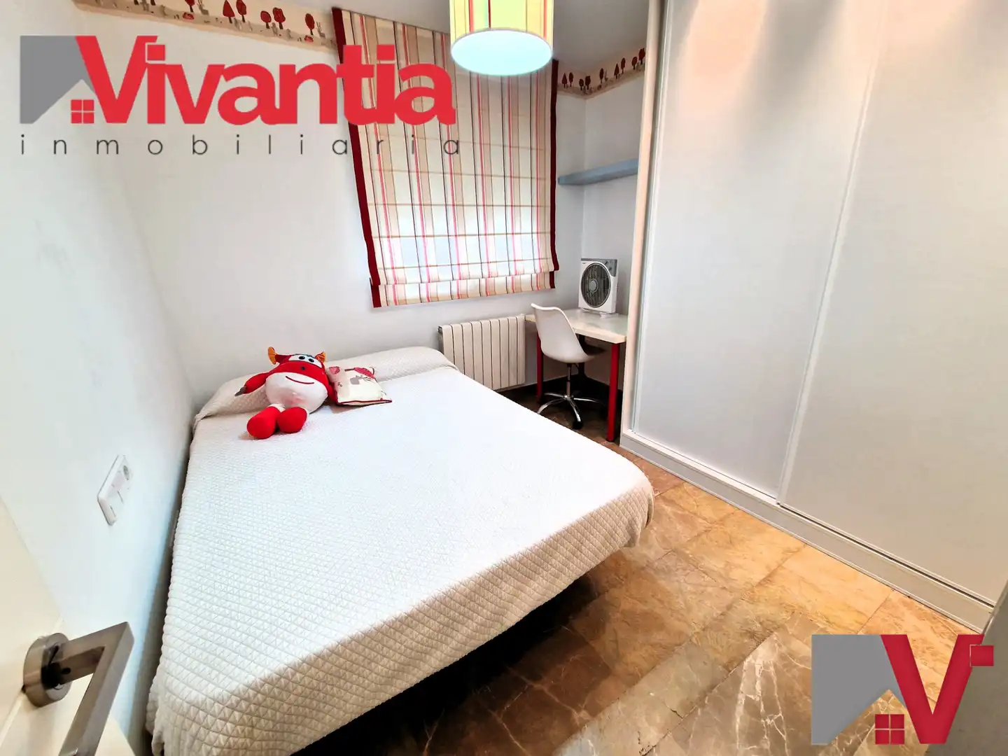 Bedroom of Flat for sale in Lorca  with Air Conditioner, Heating and Furnished