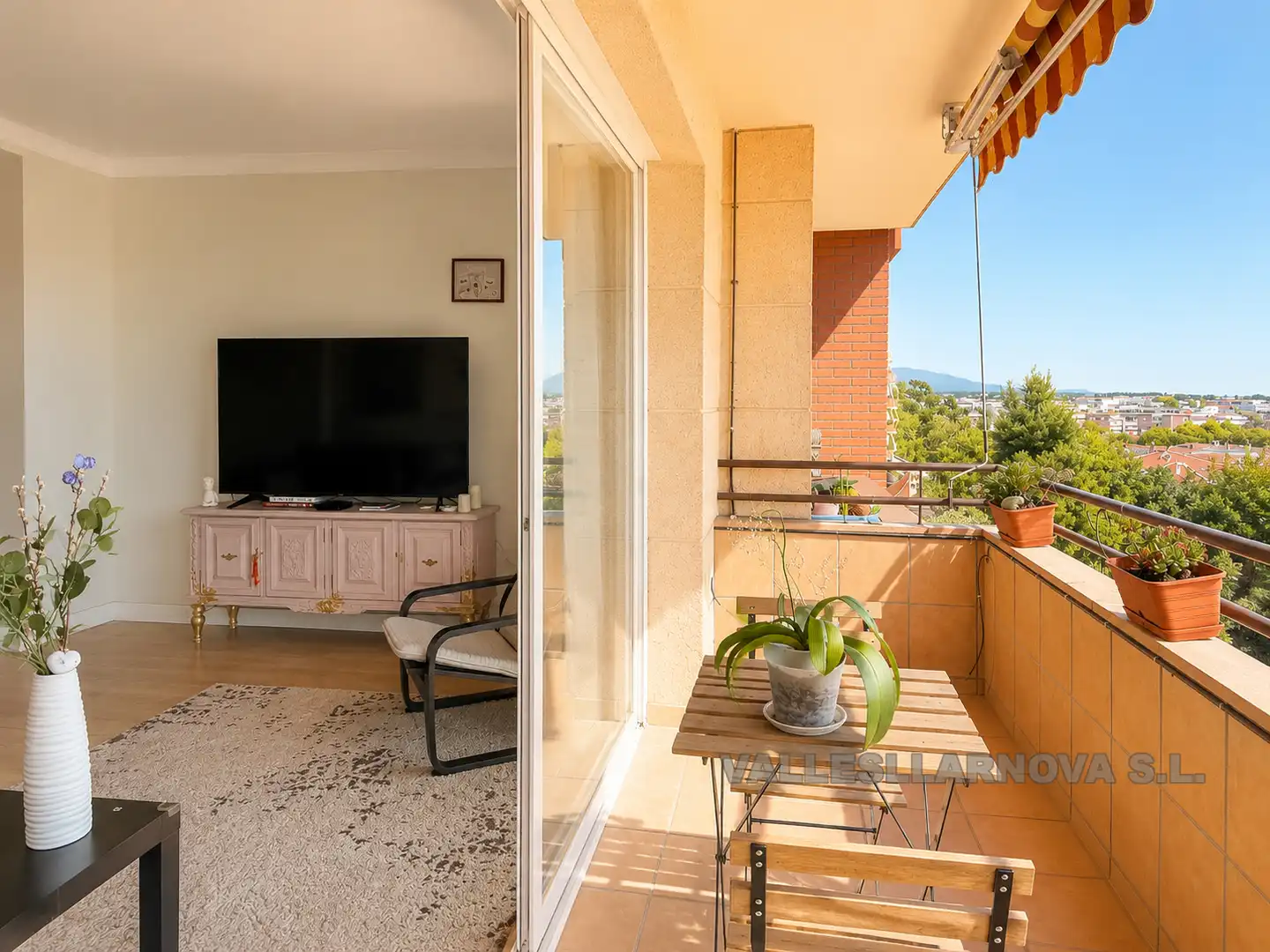 Terraza de Piso en venta en Mollet del Vallès con Calefacción, Parquet y Terraza