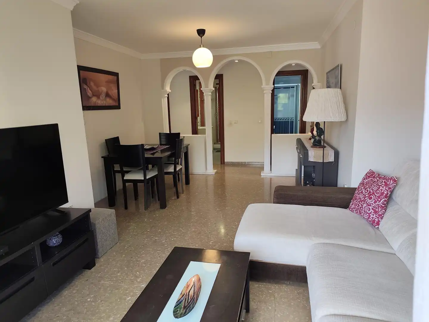 Sala d'estar de Apartament en venda en Ciudad Jardín