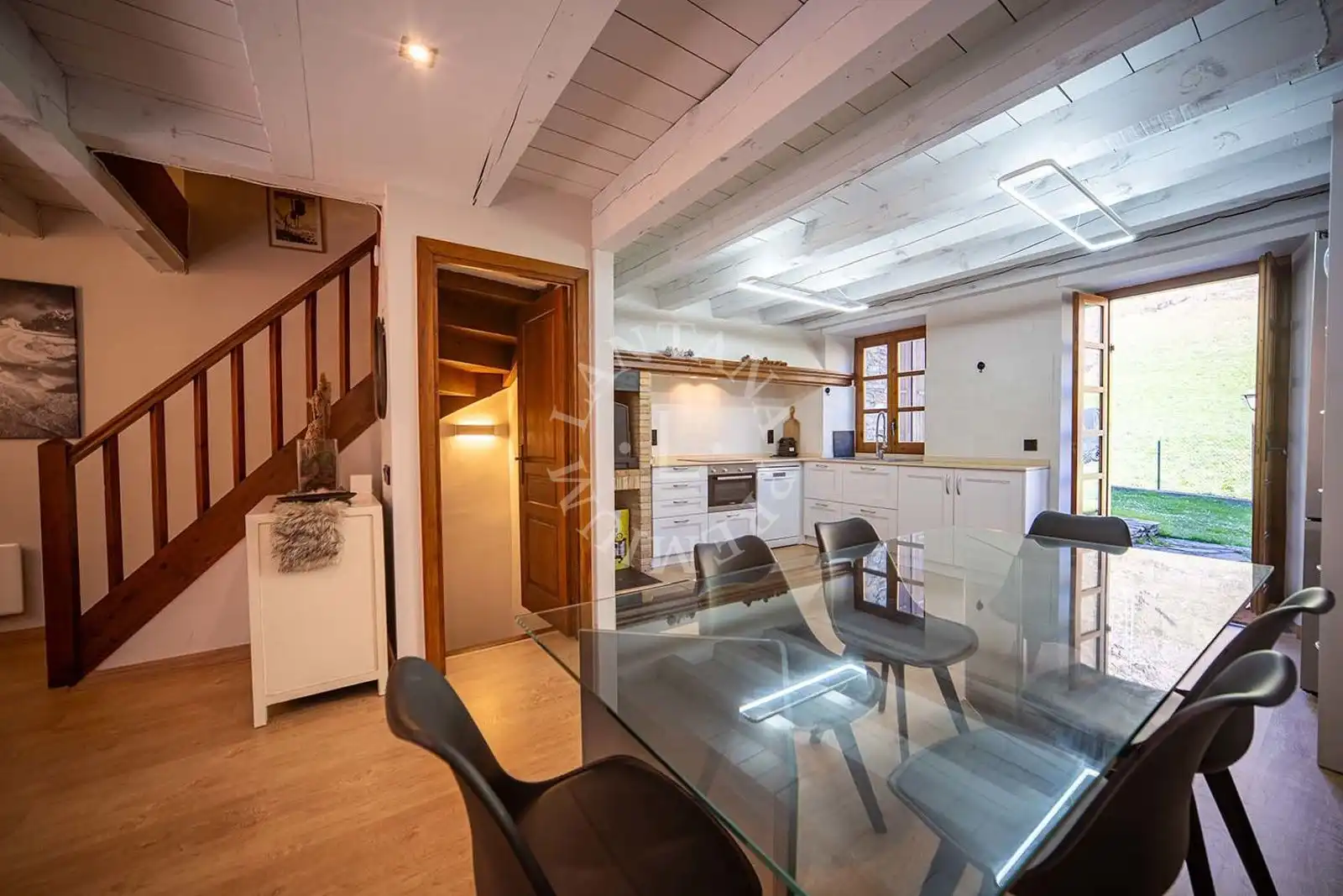 Cocina de Casa o chalet en venta en Naut Aran con Calefacción, Parquet y Horno