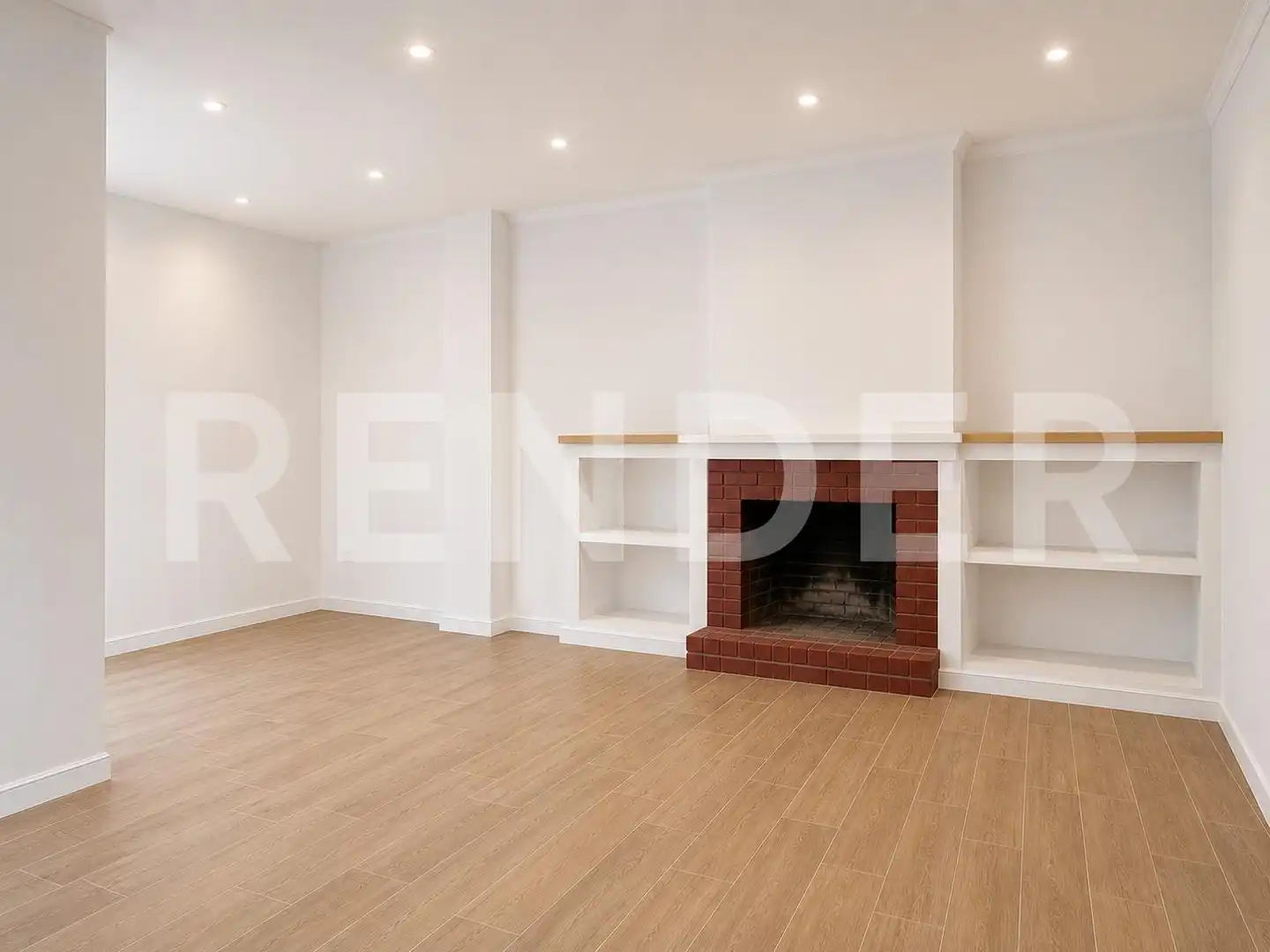 Wohnzimmer von Wohnung zum Verkauf in Terrassa mit Klimaanlage, Privatgarten und Terrasse