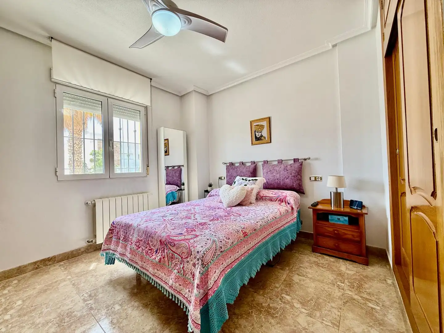 Habitación de Casa adosada en venta en San Pedro del Pinatar con Aire acondicionado, Jardín privado y Terraza