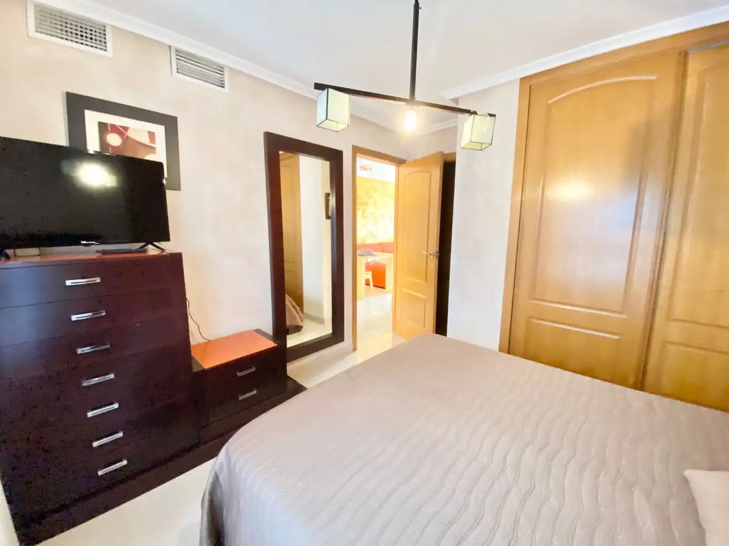 Bedroom of Attic for rent in Guardamar del Segura  with Air Conditioner, Heating and Furnished