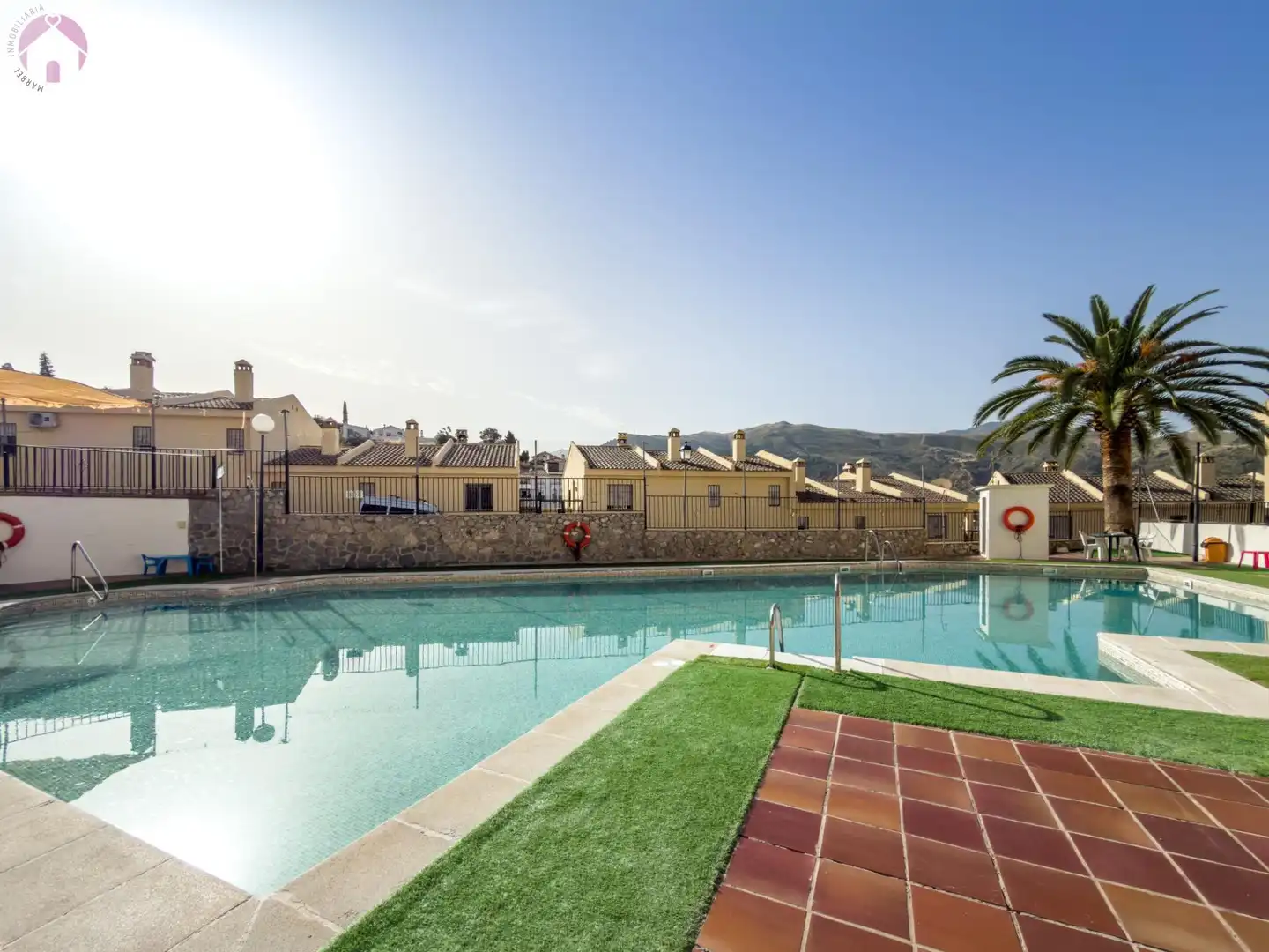 Swimming pool of Detached homes for sale in Cenes de la Vega  with Air Conditioner, Heating and Terrace