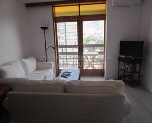 Living room of Flat to rent in Roquetas de Mar  with Terrace, Furnished and Community pool