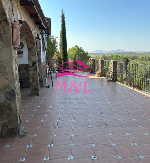 Terrace of Country house for sale in La Zarza (Badajoz)
