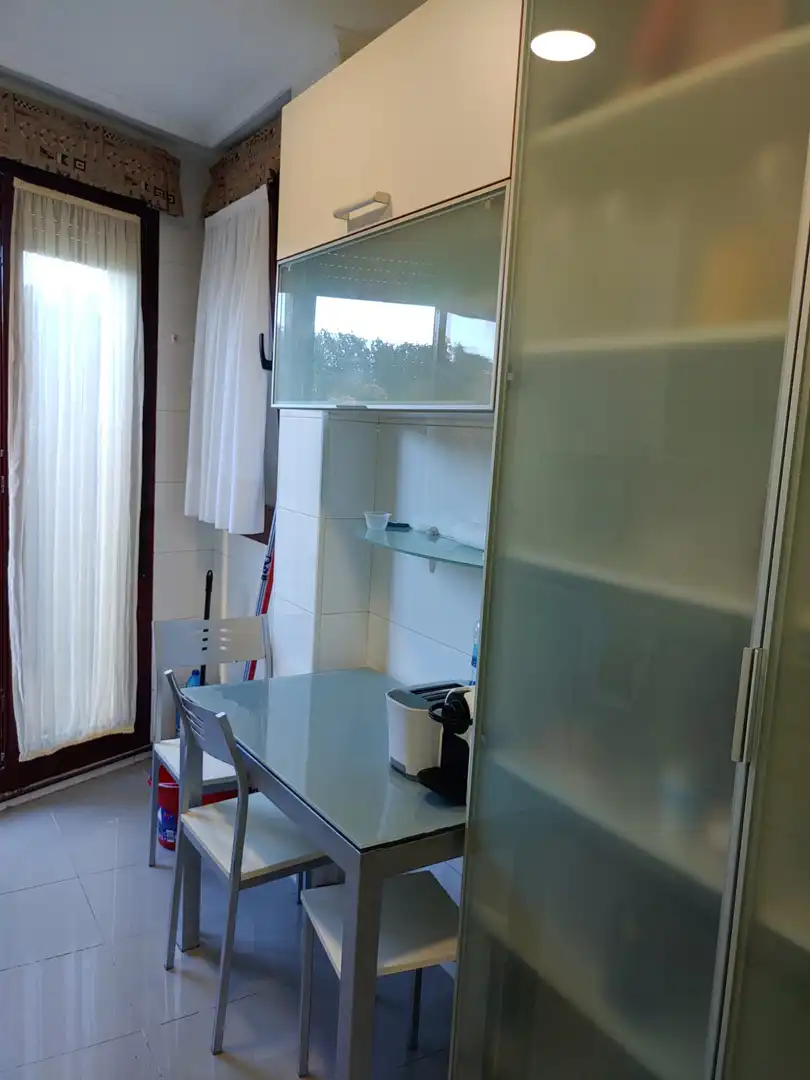 Kitchen of Flat for rent in Santander  with Heating, Parquet flooring and Furnished