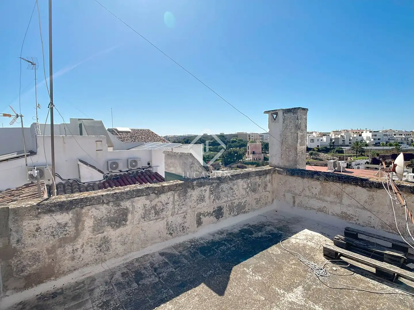 Vista exterior de Casa o xalet en venda en Ciutadella de Menorca amb Terrassa