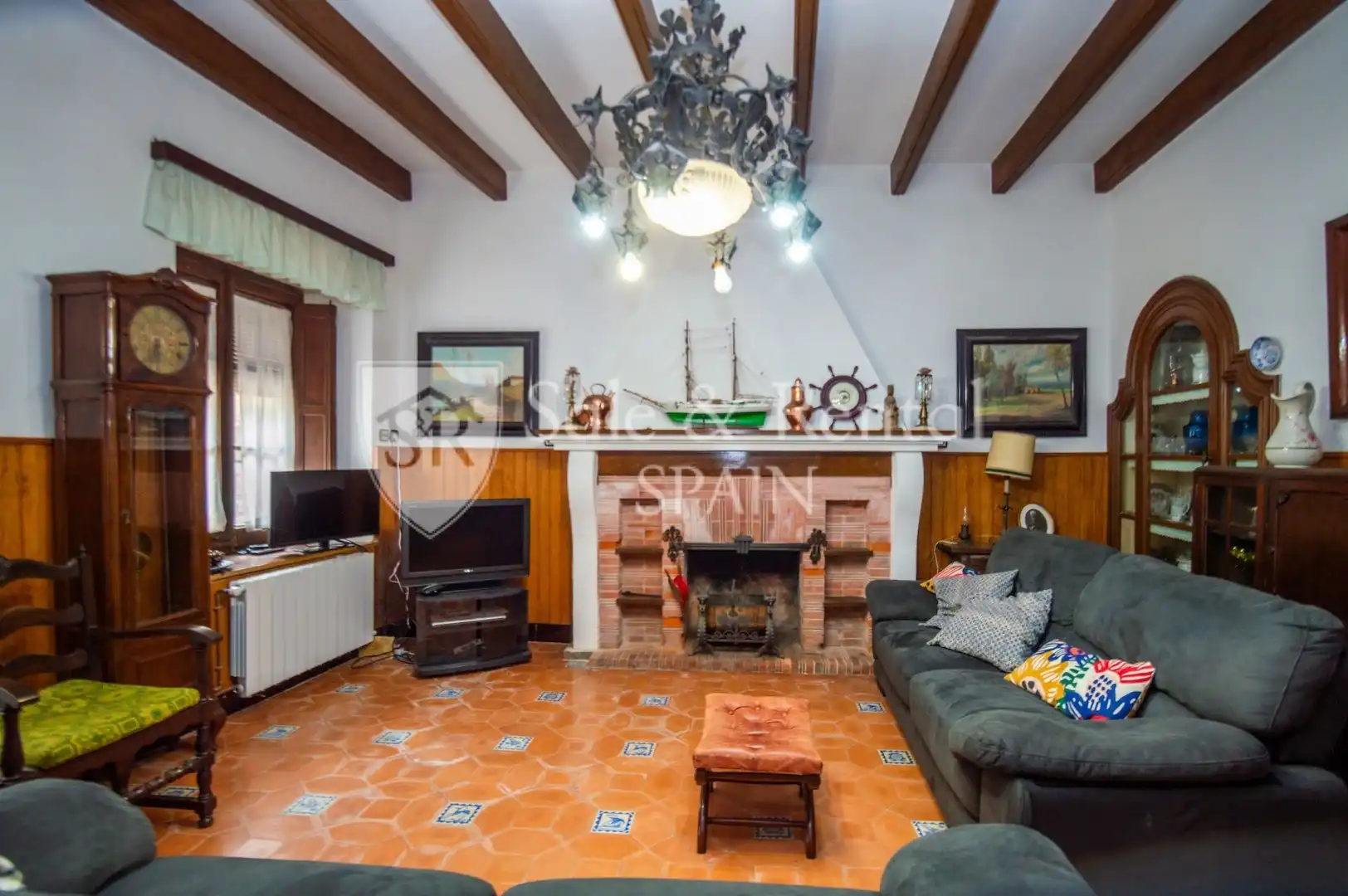 Living room of Houses for sale in Tossa de Mar  with Heating, Private garden and Terrace