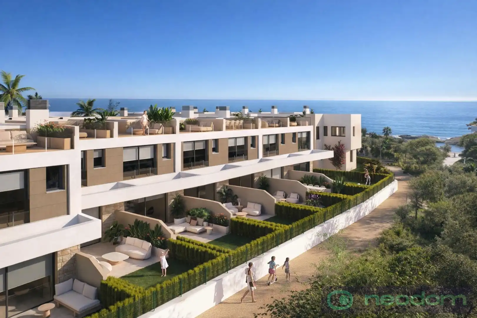 Maison mitoyenne avec piscine à vendre à N/A
