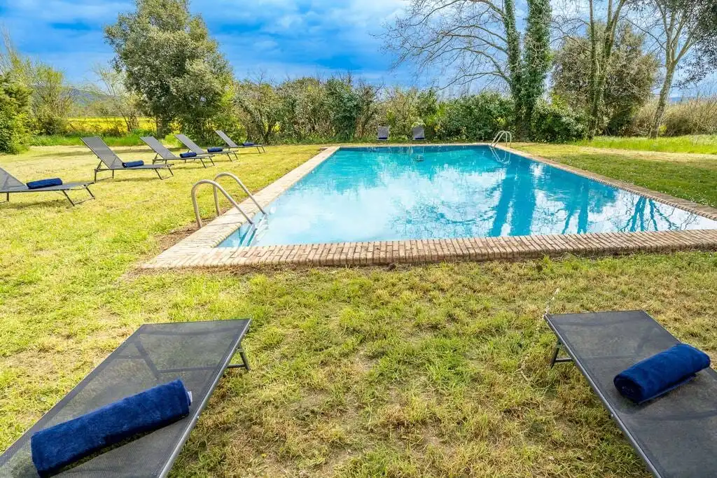 Casa rústica amb piscina en venda a Llagostera, imagen 3