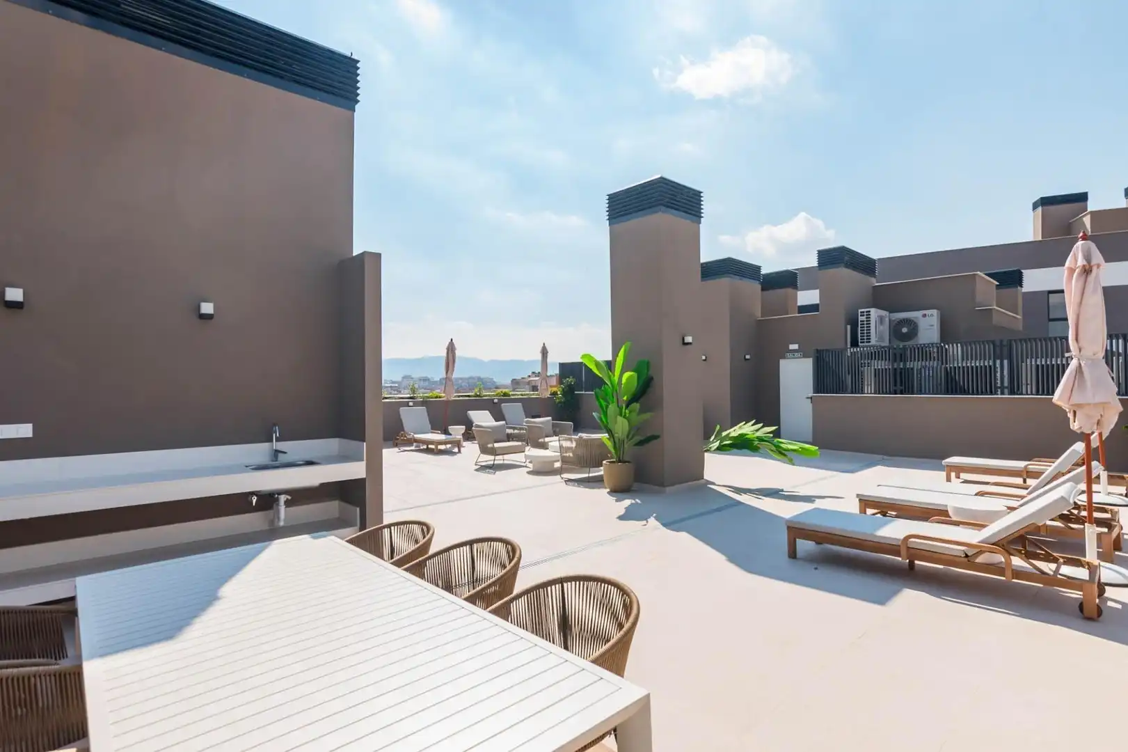 Terrace of Flat for sale in Murcia  with Air Conditioner, Heating and Private garden