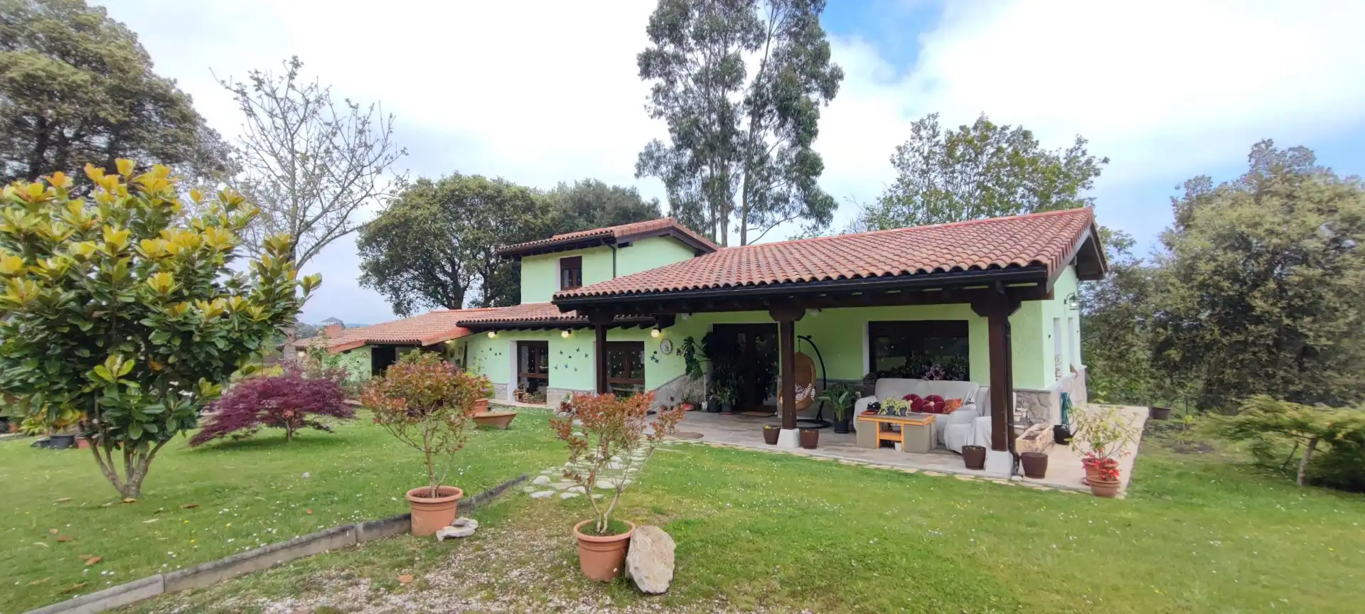 Jardín de Casa o chalet en venta en Llanes con Calefacción, Jardín privado y Terraza