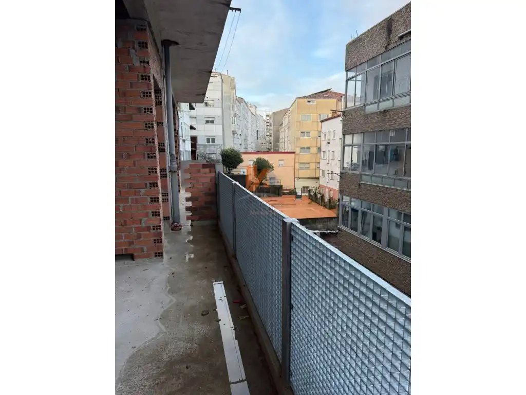 Terraza de Apartamento en venta en Santiago de Compostela  con Balcón