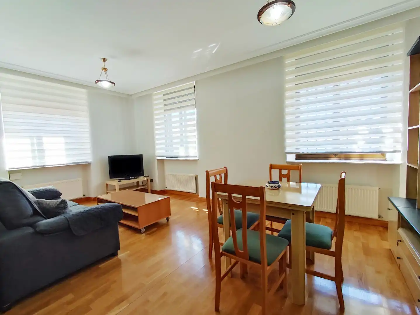 Wohnzimmer von Wohnungen zur Miete in Salamanca mit Heizung und Möbliert