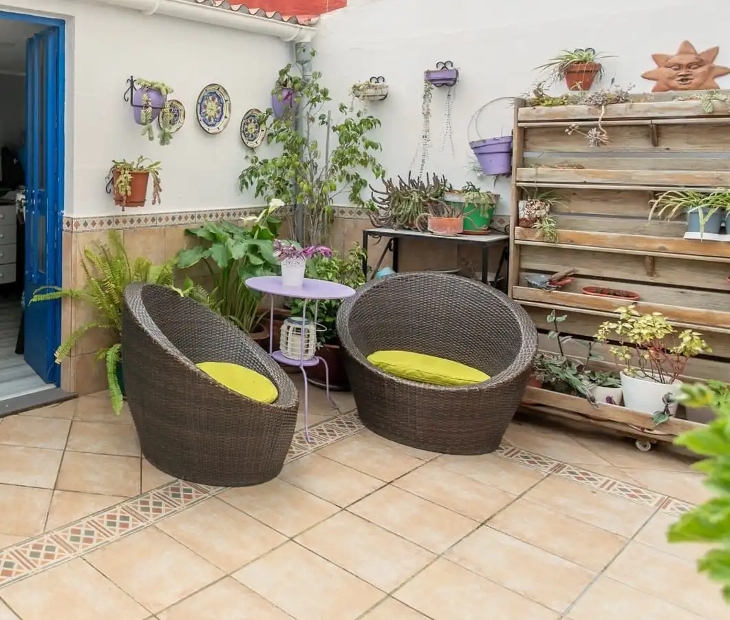 Terraza de Casa adosada en venta en Chiclana de la Frontera