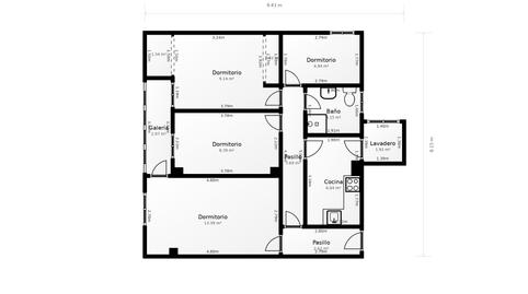 Foto 3 de Pis de lloguer a Fuentebella -San Felix - El Leguario, Parla