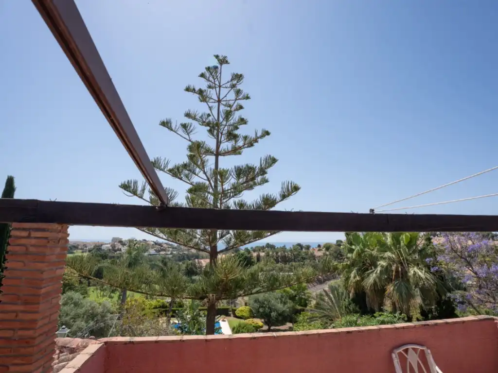 Garden of Houses for sale in Benalmádena