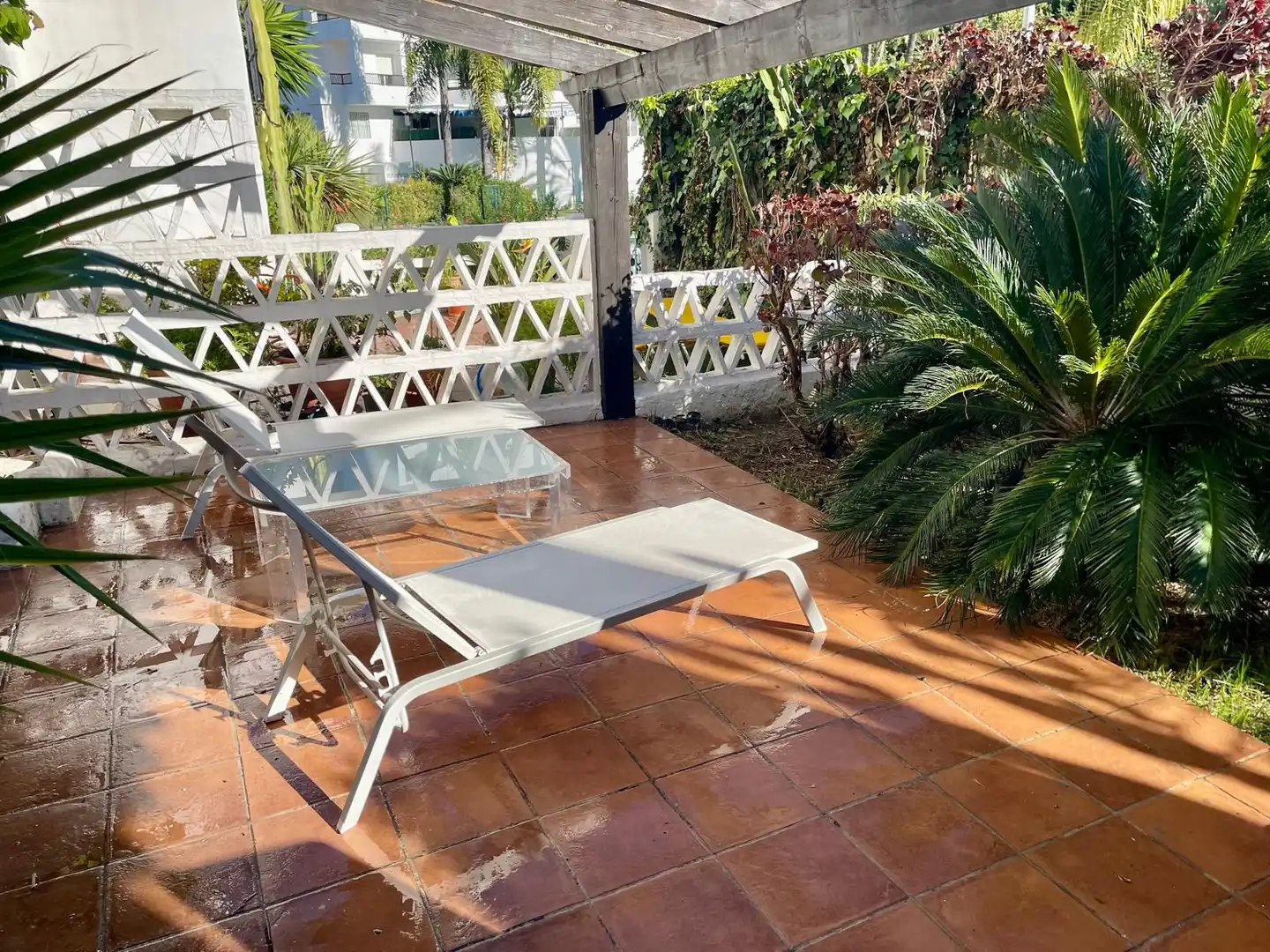 Terrassa de Pis de lloguer en Marbella amb Moblat