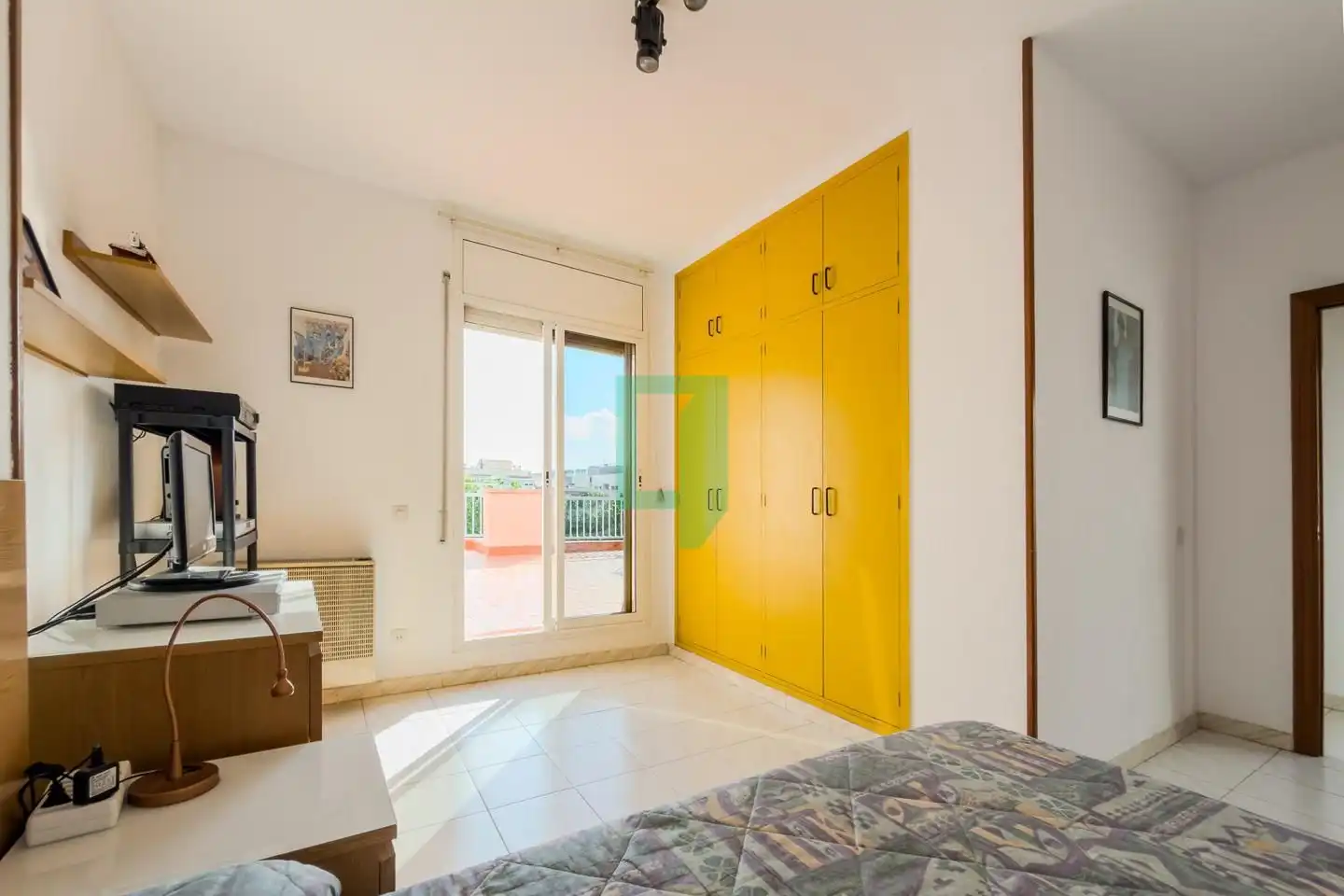 Schlafzimmer von Maisonette zum Verkauf in Badalona mit Heizung und Terrasse