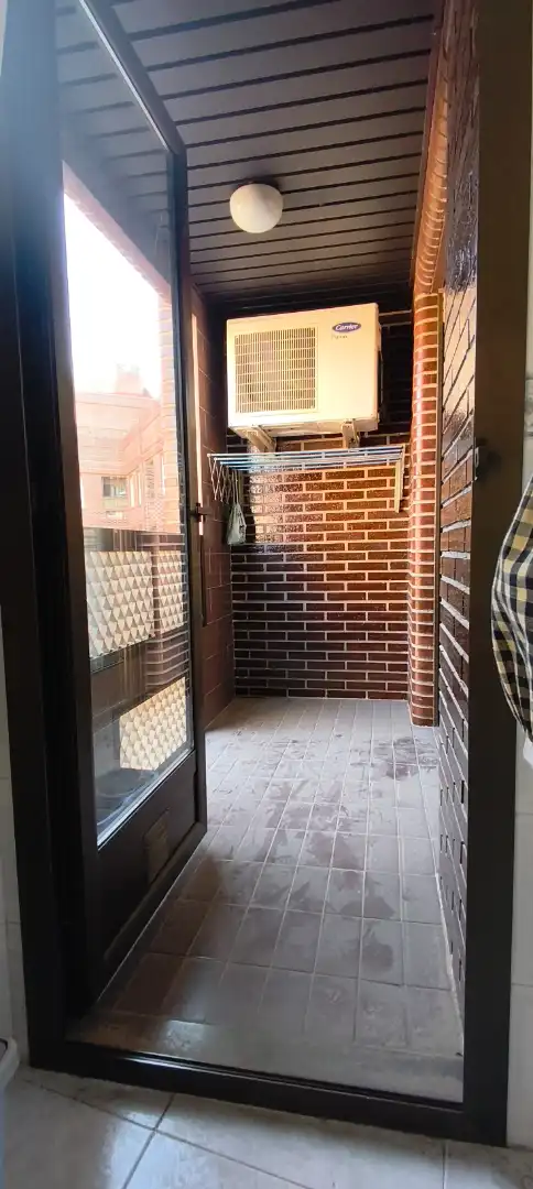 Balcony of Flat for sale in Zaragoza  with Air Conditioner, Heating and Parquet flooring