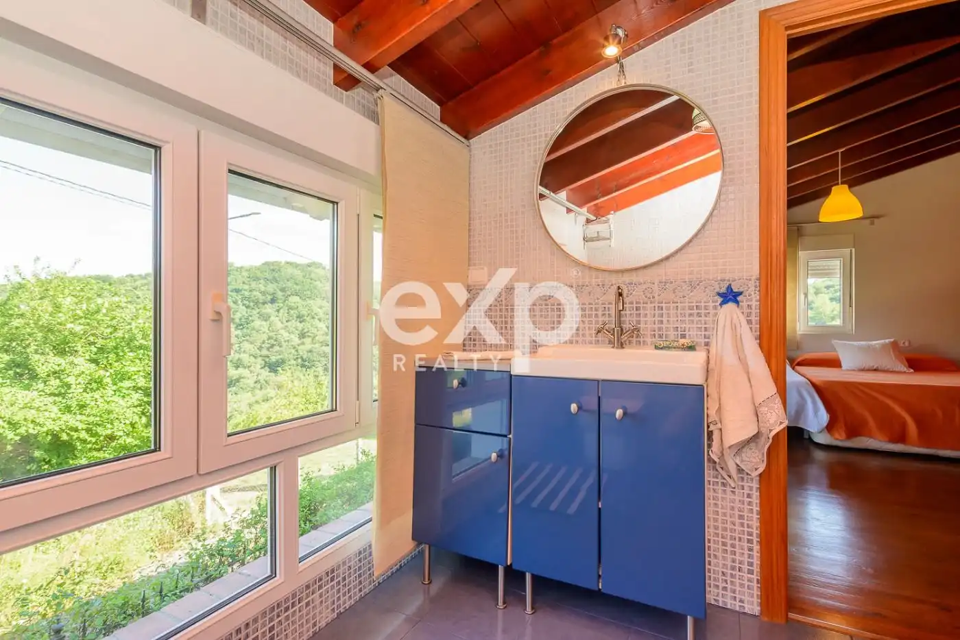 Bathroom of Houses for sale in Langreo  with Heating, Private garden and Swimming Pool