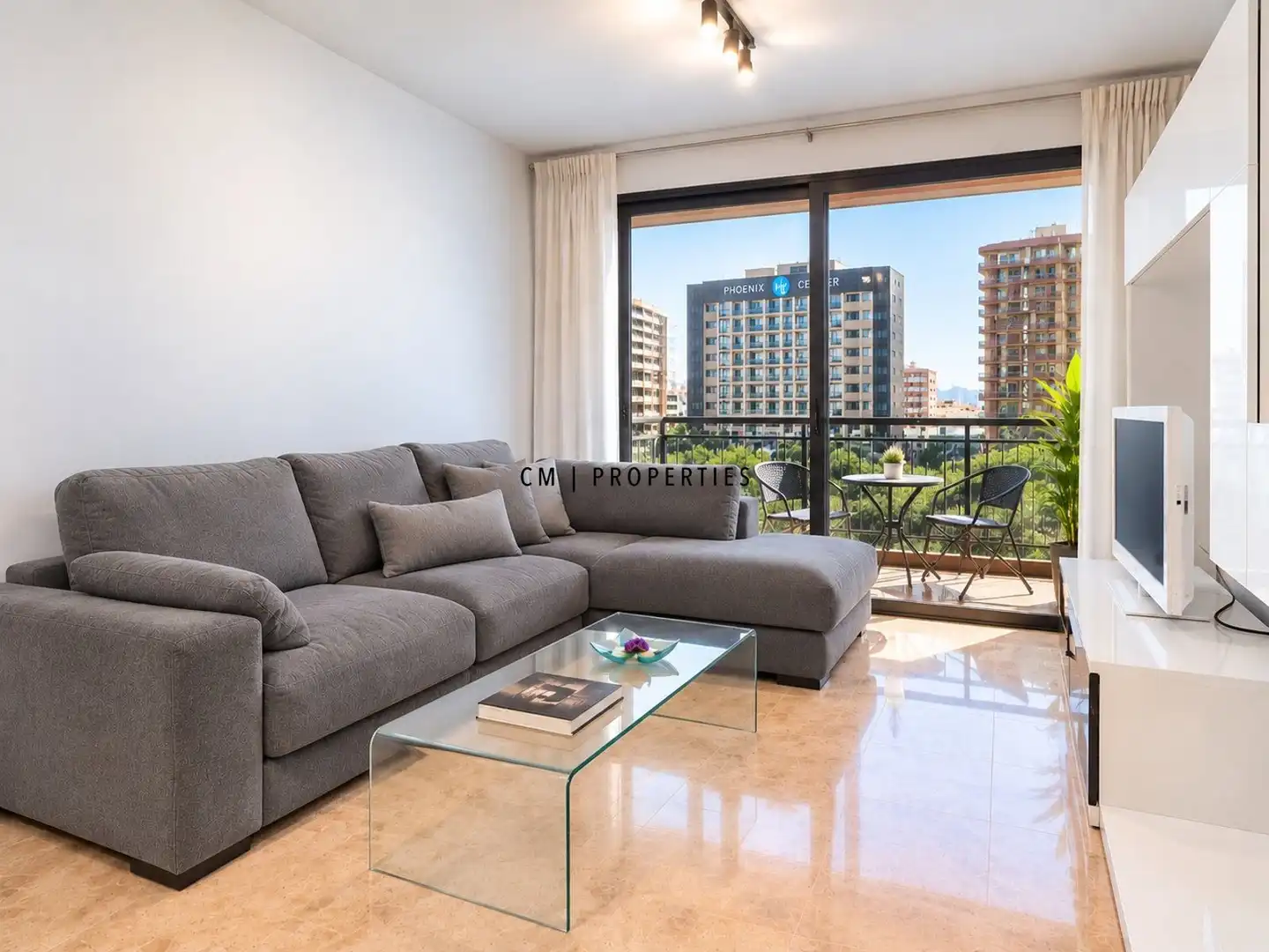 Wohnzimmer von Wohnung zur Miete in Benicalap