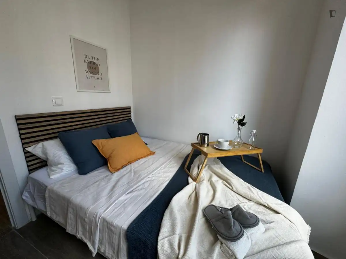 Bedroom of Houses for share in  Madrid Capital  with Heating, Furnished and Oven