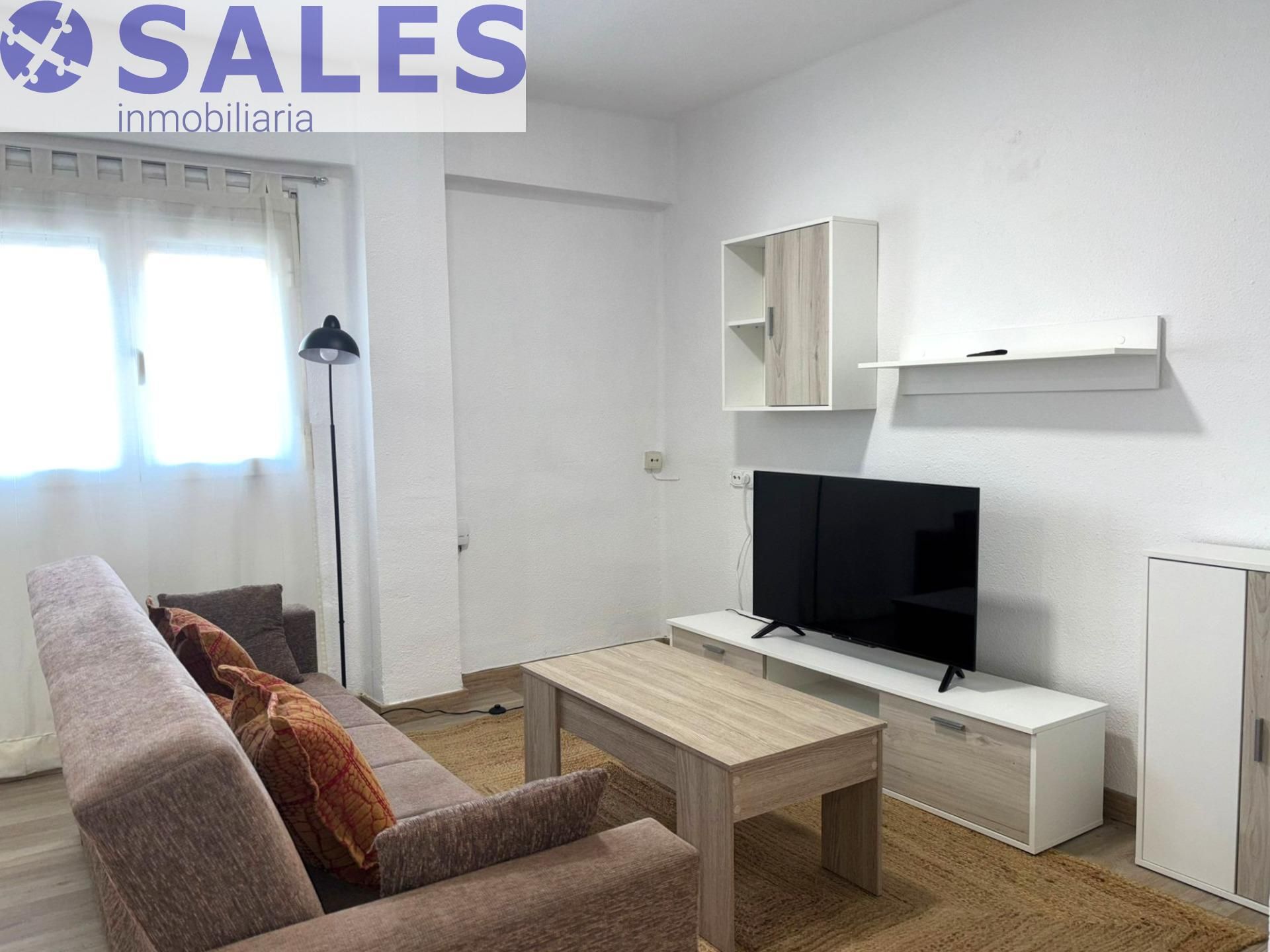 Living room of Flat to rent in  Valencia Capital  with Air Conditioner and Heating
