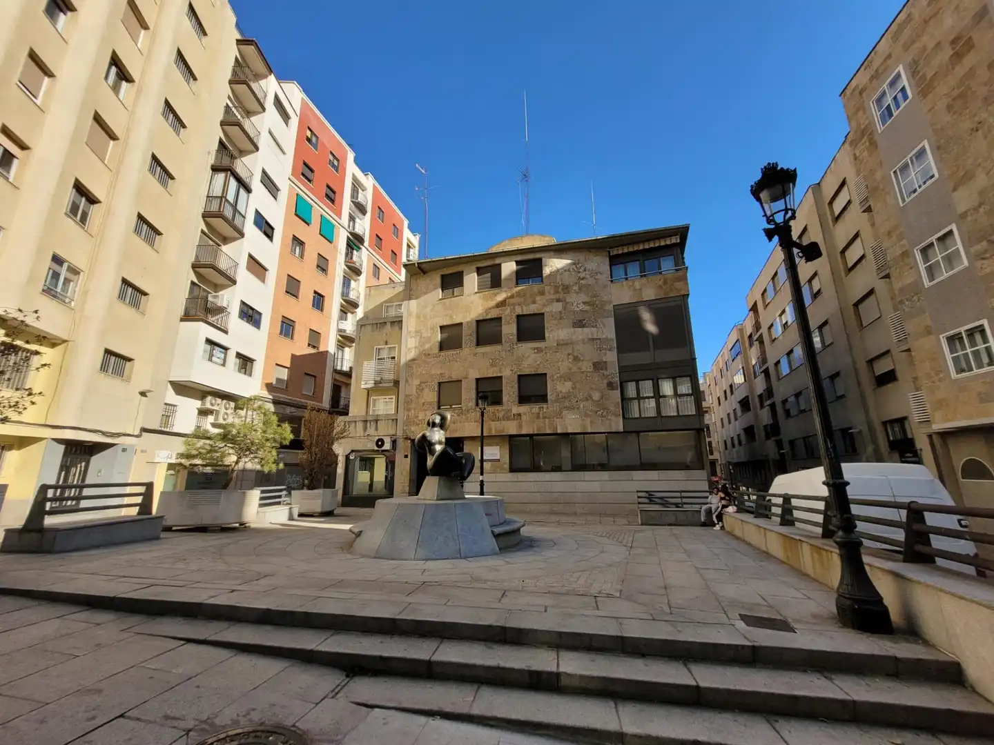 Exterior view of Apartments for rent in Salamanca  with Heating, Parquet flooring and Furnished