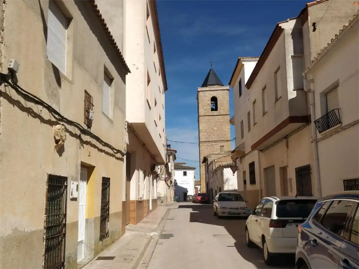 Vista exterior de Casa adosada en venda en Munera