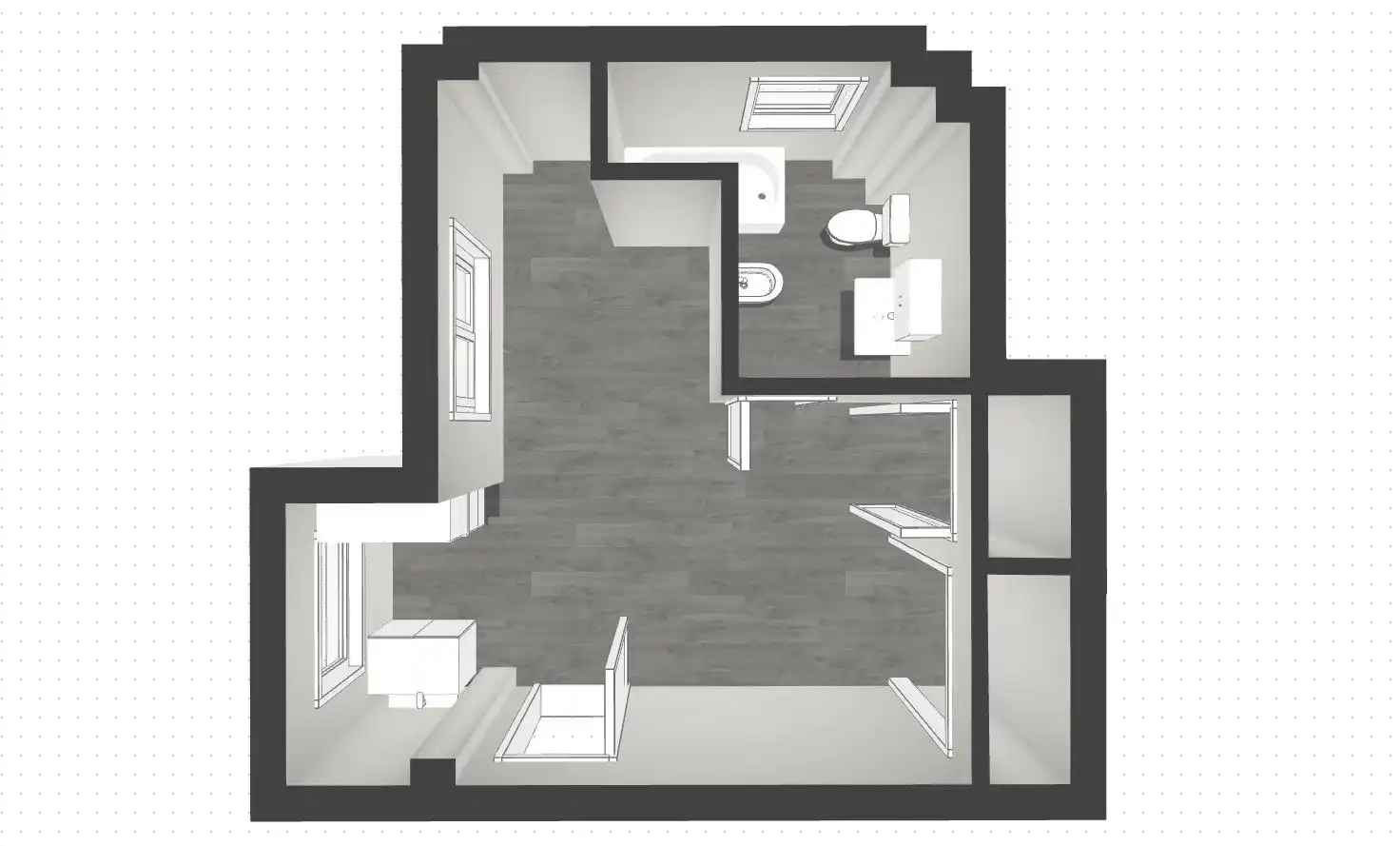 Estudio en venta en Torremolinos con Jardín privado y Piscina comunitaria
