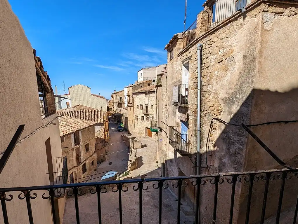 Vista exterior de Casa o xalet en venda en Horta de Sant Joan amb Balcó