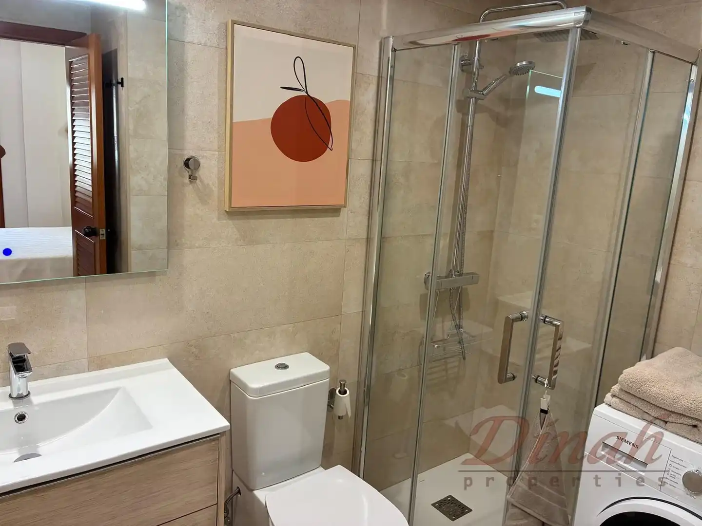 Baño de Apartamento de alquiler en Altea con Aire acondicionado, Calefacción y Amueblado