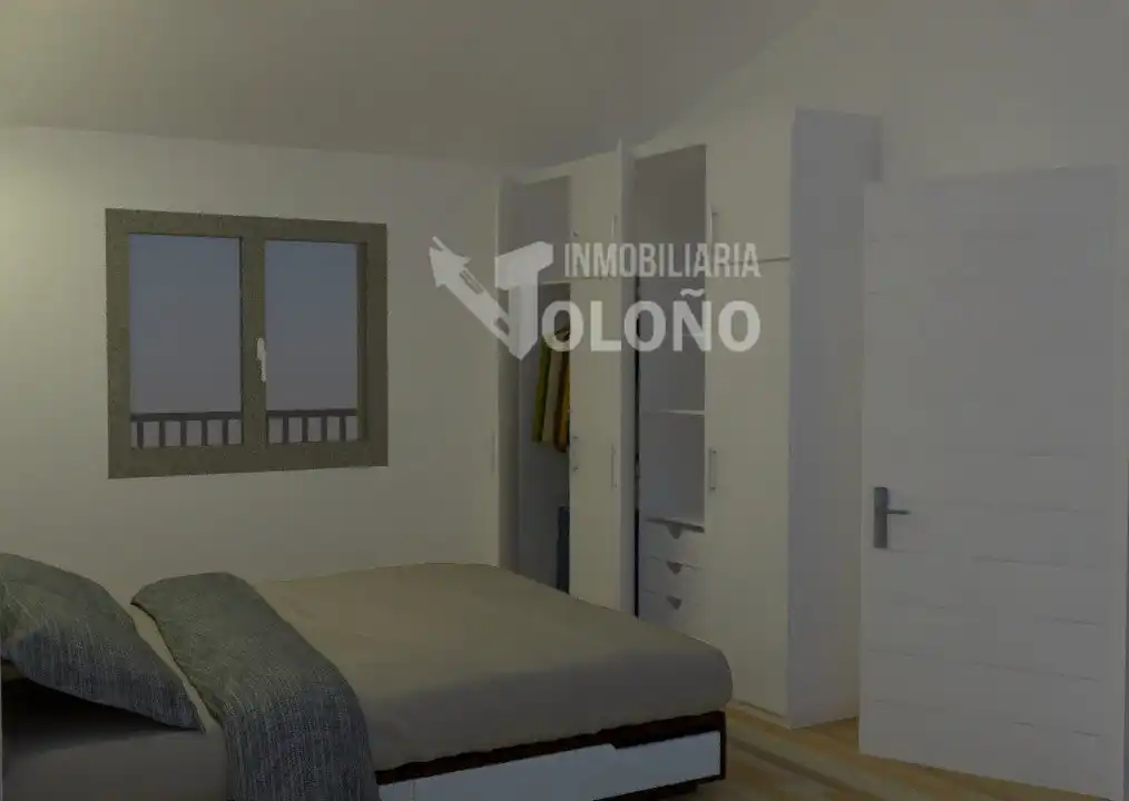 Habitación de Casa adosada en venta en Zarratón con Calefacción, Jardín privado y Parquet
