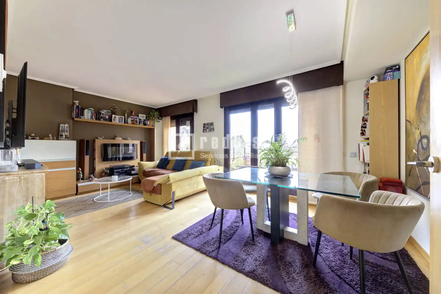 Sala d'estar de Pis en venda en Las Rozas de Madrid amb Aire condicionat, Calefacció i Terrassa